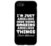 I'm Just Angelique Here Doing Amazing Angelique Things Case for iPhone SE (2020) / 7/8