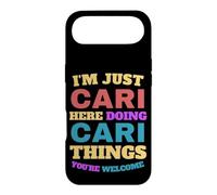 I'm Just Cari Doing Cari Things You're Welcome Case for iPhone Air