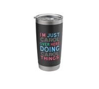 I'm Just Carol Over Here Doing Carol Things Name Stainless Steel Insulated Tumbler