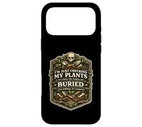 I'm Just Checking My Plants Dark Humor Halloween Backyard Case for iPhone 17 Pro Max