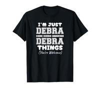 I'm Just Debra Here Doing Amazing Debra Things Value Graphic T-Shirt