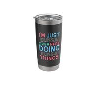 I'm Just Elissa Over Here Doing Elissa Things Name Stainless Steel Insulated Tumbler