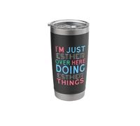 I'm Just Esther Over Here Doing Esther Things Name Stainless Steel Insulated Tumbler