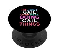 I'm Just Gail Over Here Doing Gail Things Name PopSockets Adhesive PopGrip