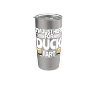 I'm Just Here for Duck Fart Stainless Steel Insulated Tumbler