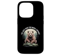 I'm Just Here For Moral Support Uplifting Friendship |- Case for iPhone 14 Pro