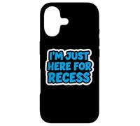 I'm Just Here For Recess Funny Back To School Boys First Day Case for iPhone 17