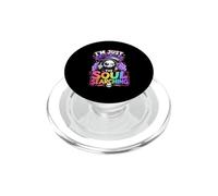 Im Just Here For Soul Searching Pastel Goth Reaper PopSockets PopGrip for MagSafe