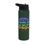 I'm Just Here for Teaching The Orchestra Stainless Steel Insulated Water Bottle