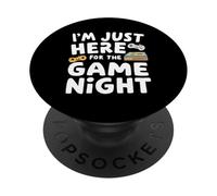 I'm Just Here For The Adult Family Video Game Night Decor PopSockets Adhesive PopGrip