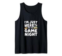 I'm Just Here for The Adult Family Video Game Night Decor Tank Top