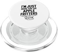I'm Just Here for the Apple Fritters Funny Food Lovers PopSockets PopGrip for MagSafe