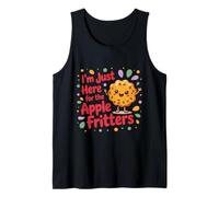 I'm Just Here for The Apple Fritters Sweet Food Pastry Humor Tank Top