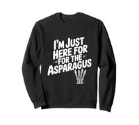 I'm Just Here For The Asparagus Funny Vegetable Lover Sweatshirt