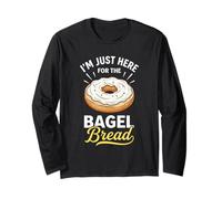 I'm Just Here for The Bagel Long Sleeve T-Shirt