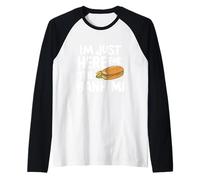 I'm Just Here for The Banh Mi Vietnamese Sandwich Banh Mi Raglan Baseball Tee