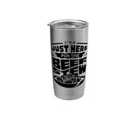 Im Just Here for The Beef Stew Meat Lover Stainless Steel Insulated Tumbler