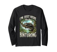 Im Just Here for The Binturong Bearcat Long Sleeve T-Shirt