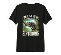 Im Just Here for The Binturong Bearcat Premium T-Shirt