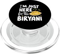 I'm Just Here for the Biryani Indian Rice Dish Spice Recipe PopSockets PopGrip for MagSafe