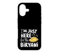 I'm Just Here for the Biryani Spicy Indian Food Rice Dish Case for iPhone 17