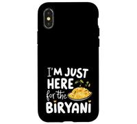 I'm Just Here for the Biryani Spicy Indian Food Rice Dish Case for iPhone X/XS