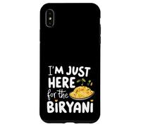 I'm Just Here for the Biryani Spicy Indian Food Rice Dish Case for iPhone XS Max