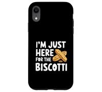 I'm Just Here for the Biscotti Cookies Italian Almond Recipe Case for iPhone XR