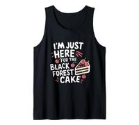 I'm Just Here for The Black Forest Cake German Pastry Chef Tank Top