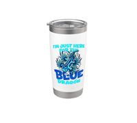 Im Just Here for The Blue Dragon Stainless Steel Insulated Tumbler