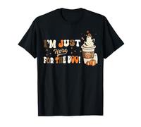 I'm Just Here for The Boo Halloween Ghost Coffee Women Lover T-Shirt