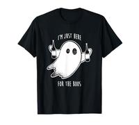 I'm Just Here for The Boos Spooky Halloween Design Boo Trail T-Shirt