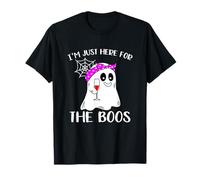 I'm Just Here for The Boos Spooky Halloween Design Boo Zone T-Shirt