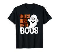 I'm Just Here for The Boos Spooky Halloween Design Chill T-Shirt