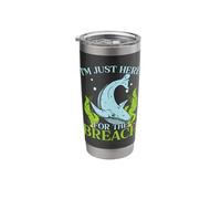 I'm Just Here for The Breach - Whale Watching Stainless Steel Insulated Tumbler