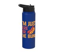 I'm Just Here for The Buns Stainless Steel Insulated Water Bottle