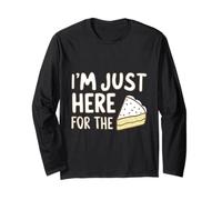 I'm Just Here for The Cake Frosting Decorating Kit Party Long Sleeve T-Shirt