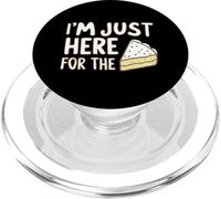 I'm Just Here For The Cake Frosting Decorating Kit Party PopSockets PopGrip for MagSafe