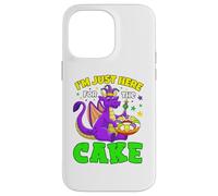 I'm just here for the Cake - Mardi Gras 2024 outfit for kids Case for iPhone 14 Pro Max