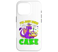 I'm just here for the Cake - Mardi Gras 2024 outfit for kids Case for iPhone 16 Pro