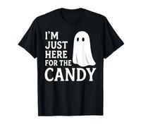 I'm Just Here for The Candy Funny Low Budget Costume T-Shirt