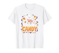 I'm Just Here for The Candy T-Shirt, Men, White, S