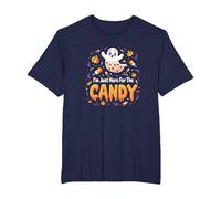 I'm Just Here for The Candy T-Shirt, Men's Big and Tall, Navy, 3X Tall