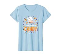 I'm Just Here for The Candy T-Shirt, Women, Baby Blue, M
