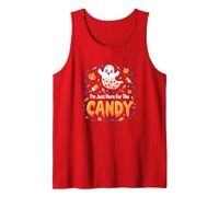 I'm Just Here for The Candy Tank Top, Men, Red, M