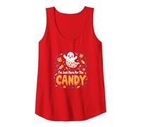 I'm Just Here for The Candy Tank Top, Women, Red, M