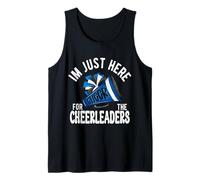 Im Just Here for The Cheerleaders Cheer Dad Gift Tee Tank Top