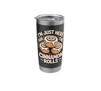 I'm Just Here for The Cinnamon Rolls Stainless Steel Insulated Tumbler
