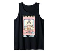 I'm Just Here for The Claw Machine Cute Cat Claw Machine Tank Top