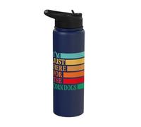 I'm Just Here for The Corn Dogs State Fair Corndog Lover Stainless Steel Insulated Water Bottle